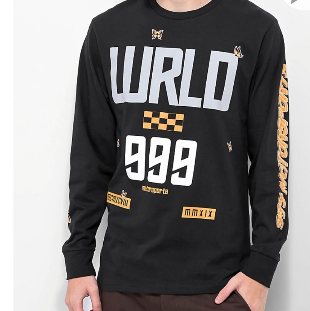 999 Club by Juice WRLD Conversation 2.0 Black Long Sleeve T-Shirt